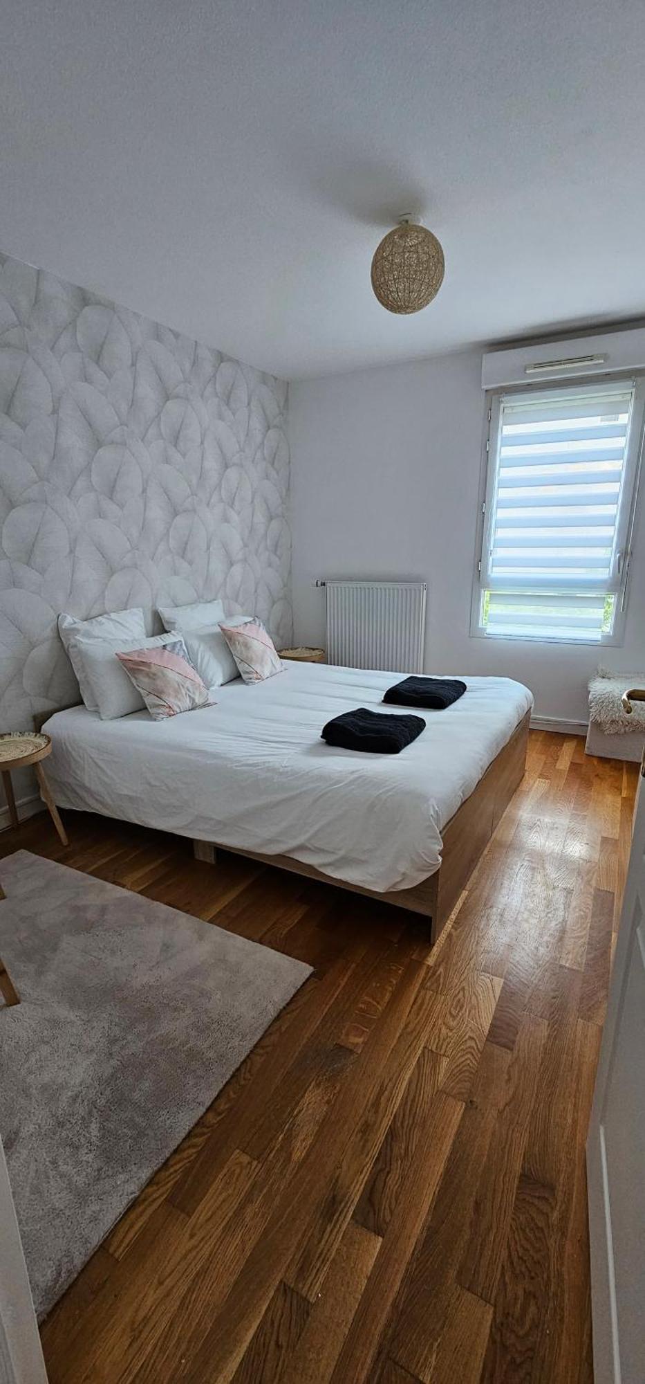 Le Cocon De Soie Superbe T3 A Vaulx En Velin Apartment Luaran gambar