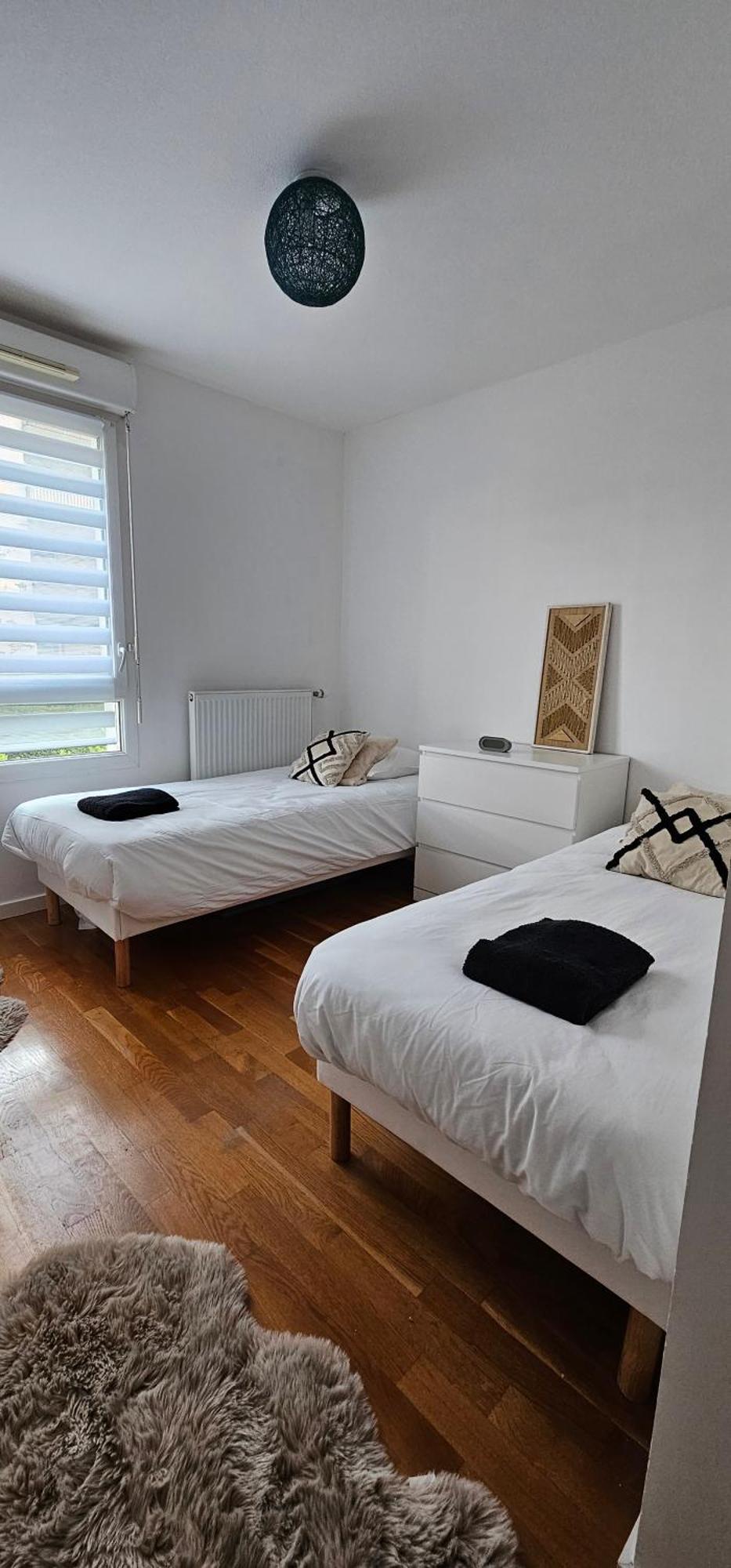 Le Cocon De Soie Superbe T3 A Vaulx En Velin Apartment Luaran gambar